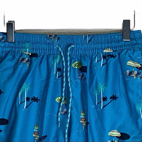 GOODFELLOW & Co Boys Blue Swim Trunks Small - Picture 2 of 6
